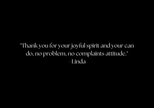 "There is much to be added to her accomplishments, but what I have found to be one of her greatest skills is her proactive efforts and ingenuity. If there is something that is needed where she has no experience or skill set, she always finds a way to get it done and works to make sure she has competence and develops the required skill-set. There is no quit. She will find a way. And this has saved me and my organizations on numerous occasions." - Shane